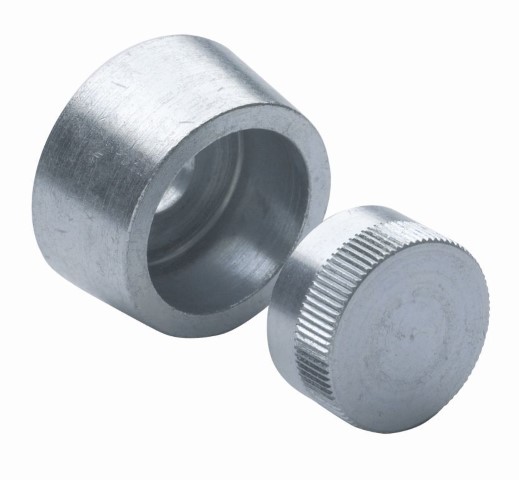 SECURITY NOGO PERMANENT ZINC M10 - PLAIN 